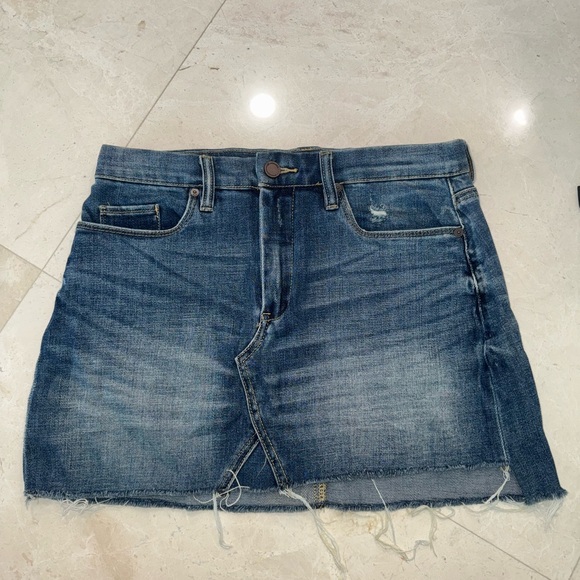 Dark Wash Denim/Jean Skirt - Picture 1 of 4